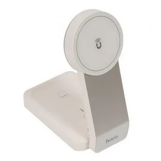 Портативное беспроводное зарядное устройство Hoco CQ3 Motorcycle folding 3-in-1 magnetic wireless