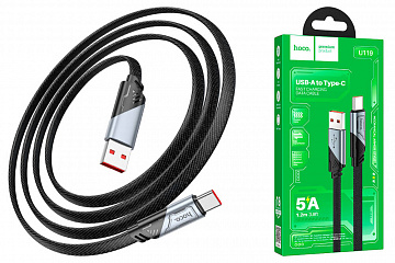 Кабель HOCO U119 5A machine charging data cable Type-C