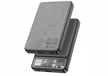 Внешний аккумулятор HOCO Q18 tourer 22.5W power bank with magnetic fast charging 10000mAh